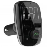 T50 Car MP3 Bluetooth Player Multifunction Wireless Hands-Free FM transmitter USB Charger